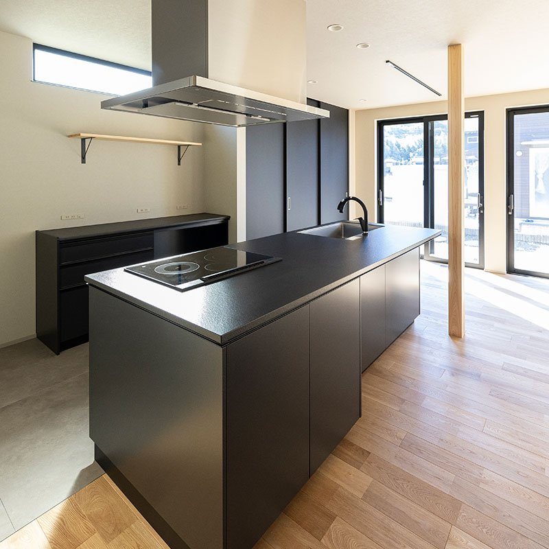 舞鶴の注文住宅のキッチン
