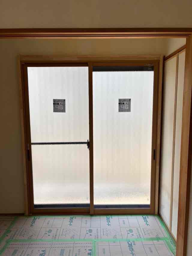 内窓施工後