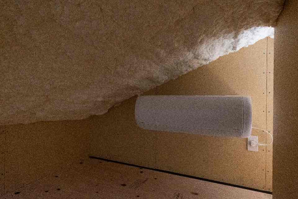 小屋裏エアコン