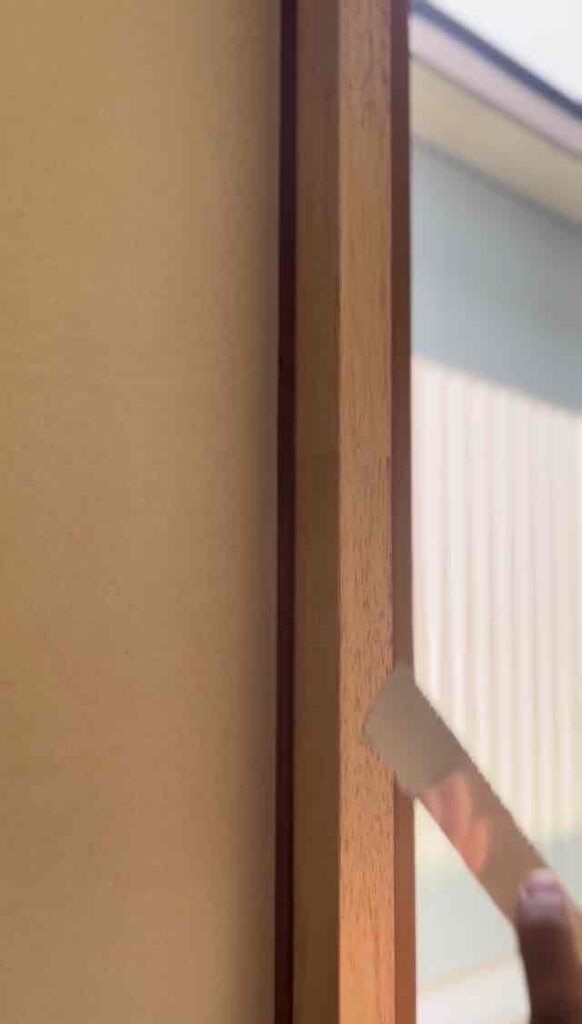 ダボ埋め施工